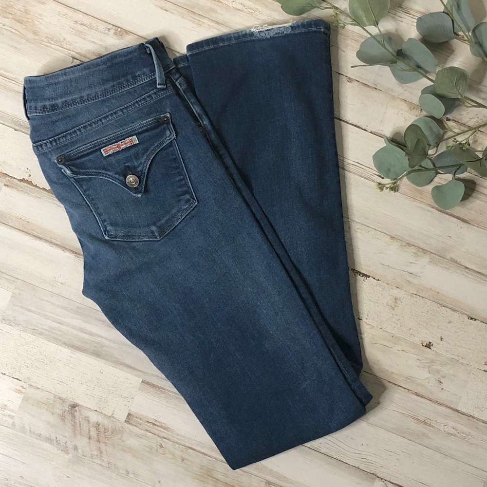 Hudson Flap Pocket Jeans Medium Wash 30